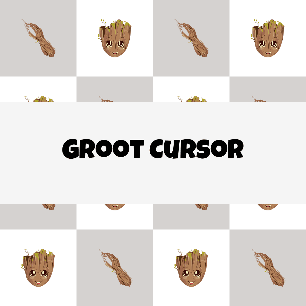 Preview Groot cursor custom cursor pack